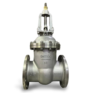 Válvula de Compuerta Manual con Brida Base KXC Z545X SS304/316 CF3 CF8 DN50-1200 BS/DIN/AWWA - Product Image 2