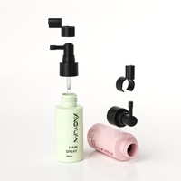 Botol Semprot Tahan Bocor XINGYUAN untuk Perjalanan, Nosel Panjang, Kosong, 80ml 100ml, Botol Kabut Halus untuk Toner Wajah, Parfum
