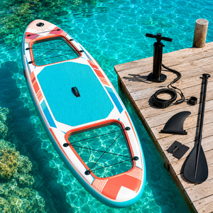 Tabla de Paddle Surf Inflable Familiar con Ventana Panorámica para Principiantes, Envío Rápido en 7 Días, Ideal para Vacaciones - Product Image 2