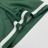 Jersey de Fútbol de Poliéster Totalmente Personalizable con Diseño de Sublimación y Cuello
