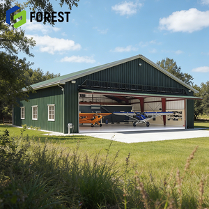 Hangar de Acero para Aeronaves, Precio de Fábrica, Fácil Montaje, para Mantenimiento de Helicópteros, Precio Competitivo - Product Image 1