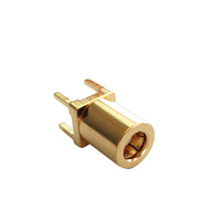 Venta caliente conector de montaje en PCB conector hembra SMB chapado en oro con 4 pines