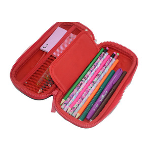 กล่องใส่ดินสอ EVA ความจุขนาดใหญ่ กล่องเครื่องเขียนแบบพกพาสำหรับนักเรียน กระเป๋าเก็บของ - Product Image 1