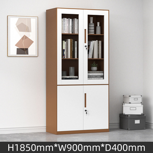 Tủ hồ sơ văn phòng Tủ lưu trữ dày lưu trữ tủ kệ sách tủ lưu trữ thép nhân viên Tủ lưu trữ có thể khóa - Product Image 5