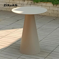 Vente en gros, ensemble de meubles d'extérieur imperméables, table avec 4 chaises d'hôtel, ensembles de table basse en métal en vrac