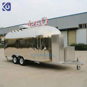 Camion de restauration de luxe CAMPTRL, camion de nourriture mobile, café de rue, pizza, boissons, traiteur, remorque de cuisine mobile, camion de crème glacée - Product Image 4