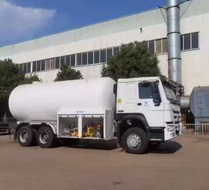 <span class=keywords><strong>Precio</strong></span> de Fábrica Nuevo Camión Cisterna HOWO 6X4 Diésel Manual de 20000L para Transporte de Gas LPG - Product Image 2