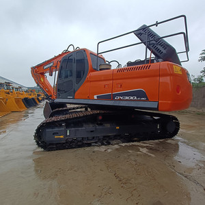 Excavatrice sur chenilles hydraulique d'occasion Doosan DX300 300LC-9S 225LC-9/7 220LC 420LC 30T, faible nombre d'heures, moteur d'origine japonaise, testée et inspectée - Product Image 2