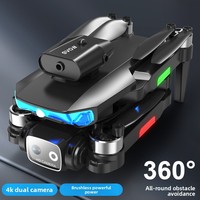 Drone sans balais LF635 avec positionnement par flux optique, double caméra 4K, quadricoptère FPV, livraison aux États-Unis en 7 jours