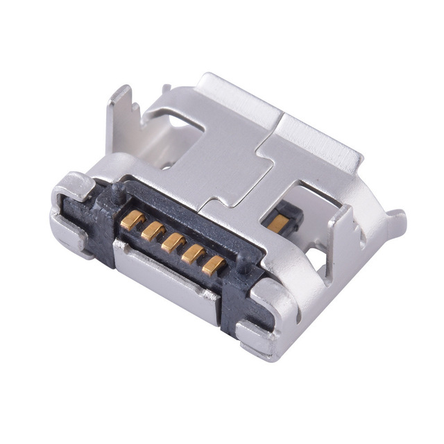 Usb Connector Type c Female Connector MICRO 5P 4 Feet Dip Connectors Charging Data Transfer