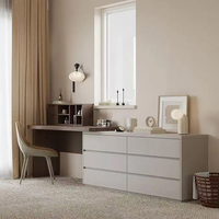 Coiffeuse en bois OSB avec tiroirs, écologique, sans formaldéhyde, pour chambre à coucher, meuble de maquillage, mobilier de maison