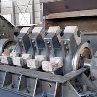 Máquina trituradora de mineral de hierro y pulverizadora de polvo de hierro Sentai 90-110t/h, motor de 132kW, 100 mallas, descarga hidráulica <5mm, máquina para fabricar arena