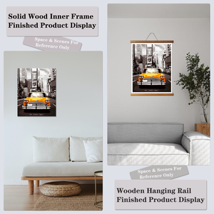 Paint by Numbers NY Taxi Canvas Art Kit 40x50cm Handpainted Modern Scenery DIY Oil Painting for Adults Kids - Product Image 6