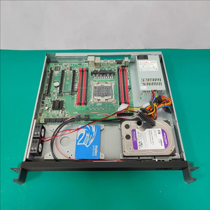 Tùy chỉnh 1U Nhôm Điều khiển công nghiệp Chassis 19inch Rack-Mount bảng điều chỉnh độ sâu 390 hỗ trợ ATX Bo mạch chủ Flex cổ phiếu điện - Product Image 6