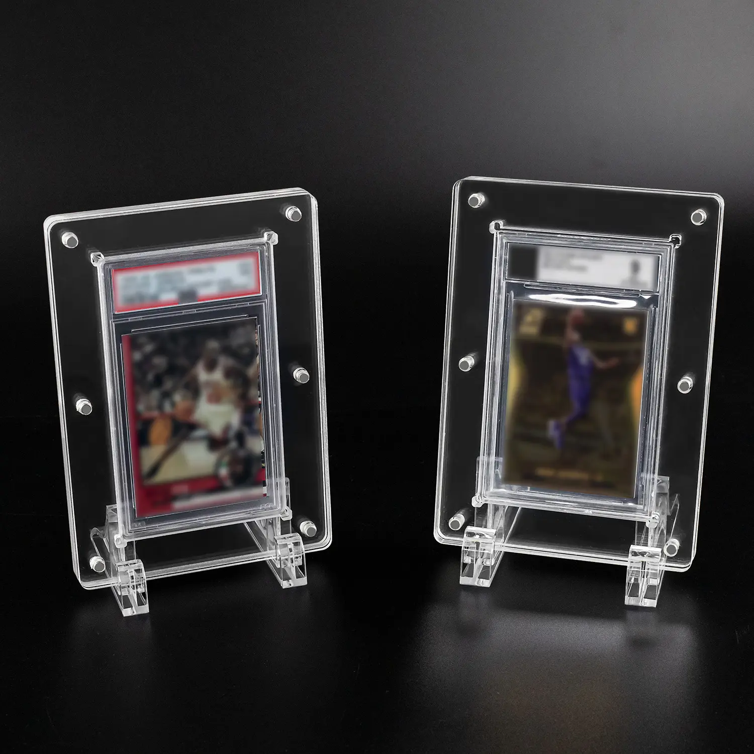 Acryl-Display rahmen Graded Card Holder Frame für abgestuften Karten halter Sport kartens chutz