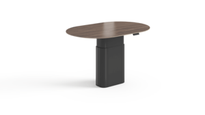 Mesa <span class=keywords><strong>de</strong></span> Conferencia Rectangular Redondeada <span class=keywords><strong>de</strong></span> Madera, Mesa <span class=keywords><strong>de</strong></span> <span class=keywords><strong>Reuniones</strong></span> Grande para Oficina con Caja para Cables para Sala <span class=keywords><strong>de</strong></span> Conferencias - Product Image 6