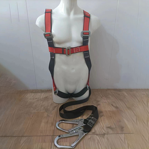 ポリエステルナイロン調節可能な構造安全ハーネスベルト全身ハーネス安全ハーネス落下防止 - Product Image 4