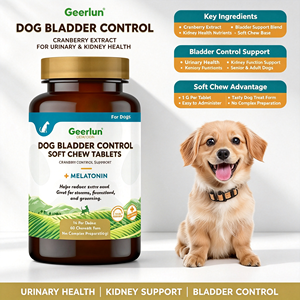 Complément alimentaire pour chien <span class=keywords><strong>Dr</strong></span> Marty, comprimés à mâcher pour le contrôle de la vessie, pour la santé urinaire et rénale des chiens, extrait de canneberge, OEM - Product Image 3