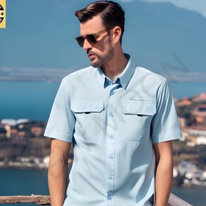 Camisa de Pesca Personalizada con Protección Solar UPF50+ para Hombre, Estilo Popular, Manga Corta, Traje de Pesca para Adultos - Product Image 6