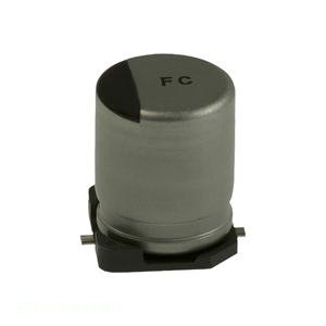 Condensador Original de 33 uF de Montaje Superficial, Aluminio, 33UF, 20%, 50V, SMD, EEE-FC1H330P - Product Image 1