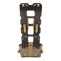 Support de cadre arrière rigide ultraléger 100 % fibre de carbone pour système de sac à dos externe DIY pour la randonnée et la chasse
