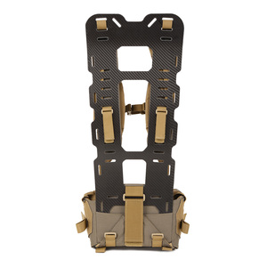 Support <span class=keywords><strong>de</strong></span> cadre arrière rigide ultraléger 100 % fibre <span class=keywords><strong>de</strong></span> carbone pour système <span class=keywords><strong>de</strong></span> sac <span class=keywords><strong>à</strong></span> <span class=keywords><strong>dos</strong></span> externe DIY pour la randonnée et la chasse - Product Image 5