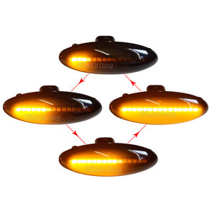 Luz LED Dinámica para Marcador Lateral de Coche, Intermitente, Luz de Señal de Giro para Toyota Yaris COROLLA Auris Mk1 E15 RAV4 Mk3 - Product Image 2