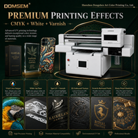 Impresora UV Plana A2 4060 de 400x600mm con Doble Cabezal de Impresión y Circulación de Tinta Blanca