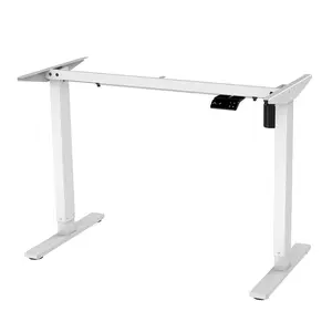 Modern Electric Ergonomic Uplifting Table Leg Frame Height Adjustable Standing Go Up And Down Table