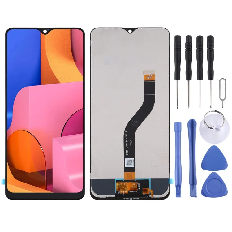 Wholesale Price Original IPS LCD Material LCD Screen and Digitizer Full Assembly for Galaxy A20s