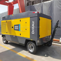 Compresseur d'air à vis diesel portable Atlas Copco Y1300 15-35 bar 36,5 m³/min pour la construction et les mines