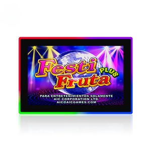 Monitor de Pantalla Táctil Capacitiva QIQU de 22 Pulgadas con Iluminación LED, Pantalla Multitáctil para Juegos de Máquinas Arcade y Equipos de Entretenimiento - Product Image 1