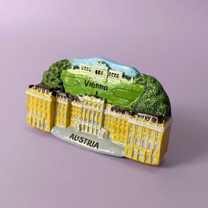 Pegatina de Refrigerador de Austria, Europa, Recuerdos Turísticos de la Ciudad, Fabricantes al por Mayor, Creativa Tridimensional, Decorada a Mano - Product Image 4