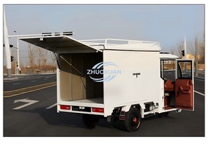Triciclo Eléctrico de Carga Pesada de 200 kg con 2 Puertas y Caja de Carga - Product Image 3