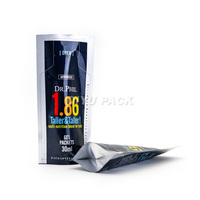 Sachets de gel énergétique de 15 ml et 30 ml, logo personnalisé imprimé, sachet écologique, doypack, pochette debout