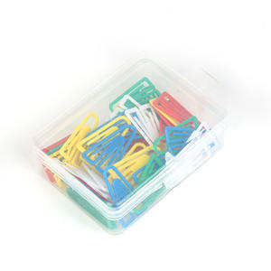 Haute qualité trombone bureau école papeterie dossier ensemble élégant moderne doré trombones - Product Image 3