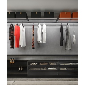 Aluminio vertical <span class=keywords><strong>con</strong></span> iluminación LED walk in robe personalizado <span class=keywords><strong>pequeño</strong></span> walk in closet organizadores <span class=keywords><strong>con</strong></span> espejo - Product Image 6