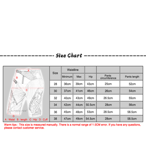 <span class=keywords><strong>Pantaloncini</strong></span> da Motocross MX Off-road, <span class=keywords><strong>MTB</strong></span> DH <span class=keywords><strong>Enduro</strong></span>, <span class=keywords><strong>Pantaloncini</strong></span> da Moto Estivi Traspiranti con Protezioni per Fianchi - Product Image 6