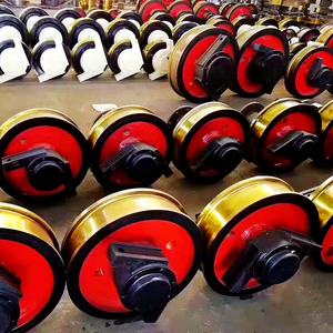 Nuove Ruote per Gru in Acciaio Flangiato per Carichi Pesanti, Sistema di Azionamento 2000W/1600W, Capacità fino a 80 Tonnellate, Marca KCICRANES - Product Image 4