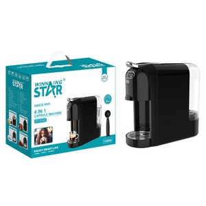 Venta caliente 1400W 20Bar bomba automática cápsula inteligente máquina <span class=keywords><strong>de</strong></span> café 4 en 1 máquina <span class=keywords><strong>de</strong></span> café Compatible - Product Image 2
