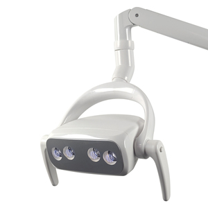 Lámpara LED dental de 4 luces de color blanco para unidad de sillón dental, luz para examen oral, al mejor precio - Product Image 1