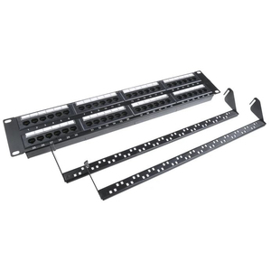 แผงแพทช์ RJ45 Cat 6 UTP 48 พอร์ต สำหรับติดตั้งในตู้เน็ตเวิร์ก - Product Image 4