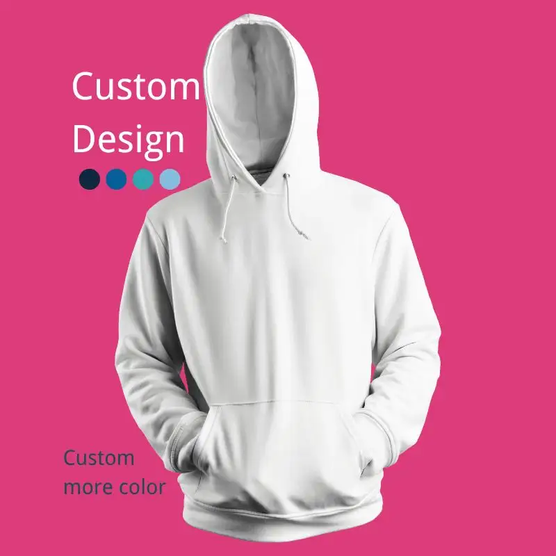 Yüksek kaliteli cadera Con Capucha boy hoodie sokak giyim moda özel logo erkekler ağır polar hoodies erkekler