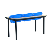 Mobilier scolaire, fournitures de garderie et ensemble de chaises, ensemble de table à manger en 3 boîtes de carton, table pour enfants