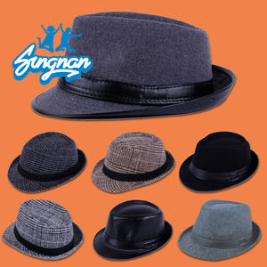 قبعة جاز بريطانية عتيقة الطراز، قبعة شاطئية، قبعة علوية عصرية للرجال والنساء قابلة للتنفس - Product Image 2