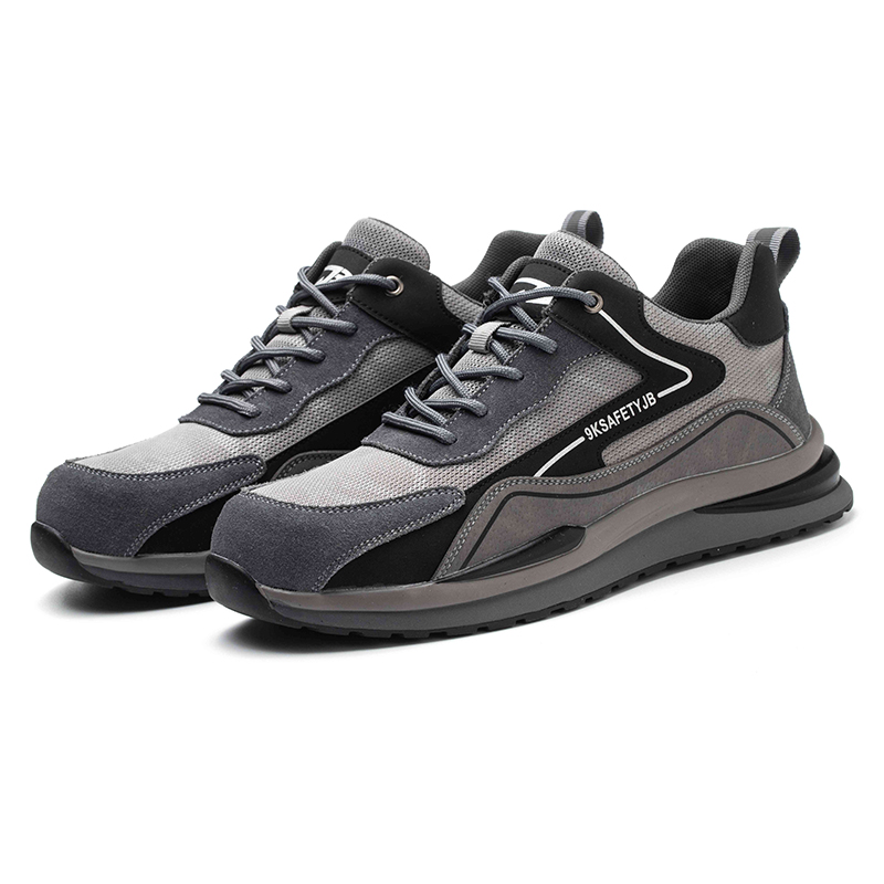 Прямая поставка, нескользящая защитная обувь, Высококачественная Рабочая обувь с резиновой подошвой, стальной носок, водонепроницаемая Рабочая обувь