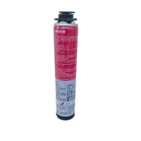 Colle mousse polyuréthane monocomposant 750 ml haute adhérence pour la construction, l'isolation des murs et des toitures, et le travail du bois