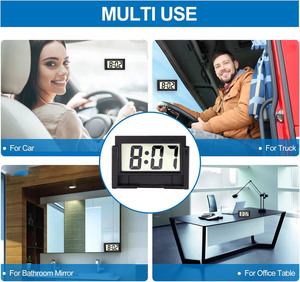 LCD Mini Desk <b>Clock</b> for Kids Children Interior Accessory Cars <b>Alarm</b> <b>Clock</b> Reloj Digital Table <b>Clock</b> - Product Image 5