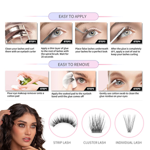 2 Trong 1 Lash Trái Phiếu Và Con Dấu Cụm Cá Nhân Lash Keo Lâu Dài Không Thấm Nước Tự Làm Mở Rộng Lông Mi Dính Mascara Wand Keo - Product Image 4