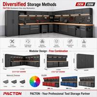 Coffres à outils modulaires personnalisés avec roulettes, système d'armoires à outils pour atelier, réparation automobile, rangement, armoire à tiroirs